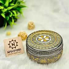Meenakari Stainless steel box - Image 2