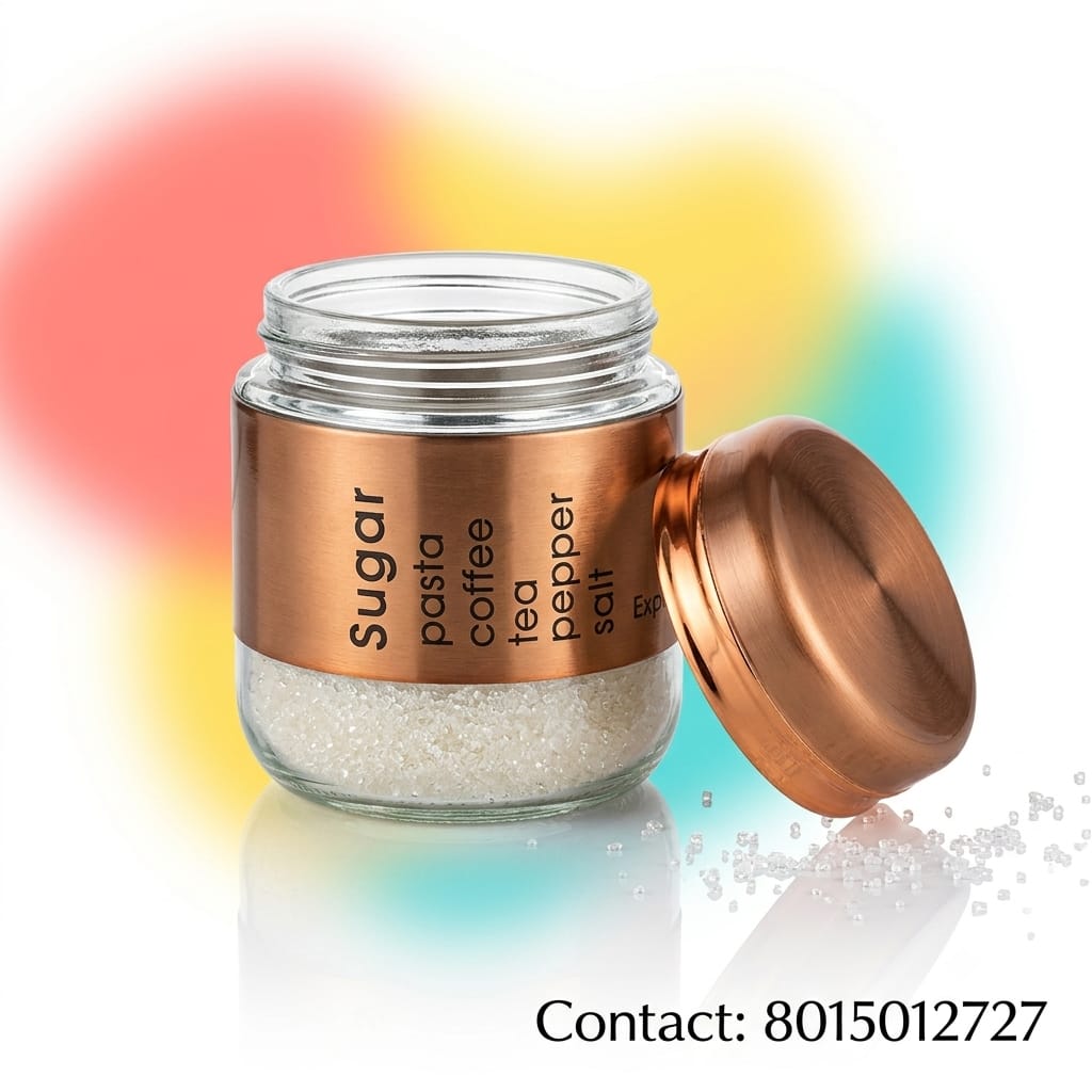 Copper Galss Jar - Image 3