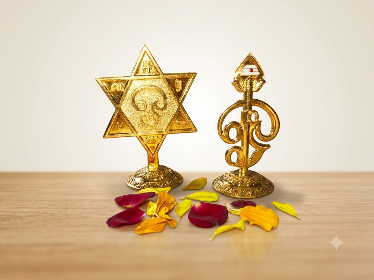 Murugar Vel in Star and OM design