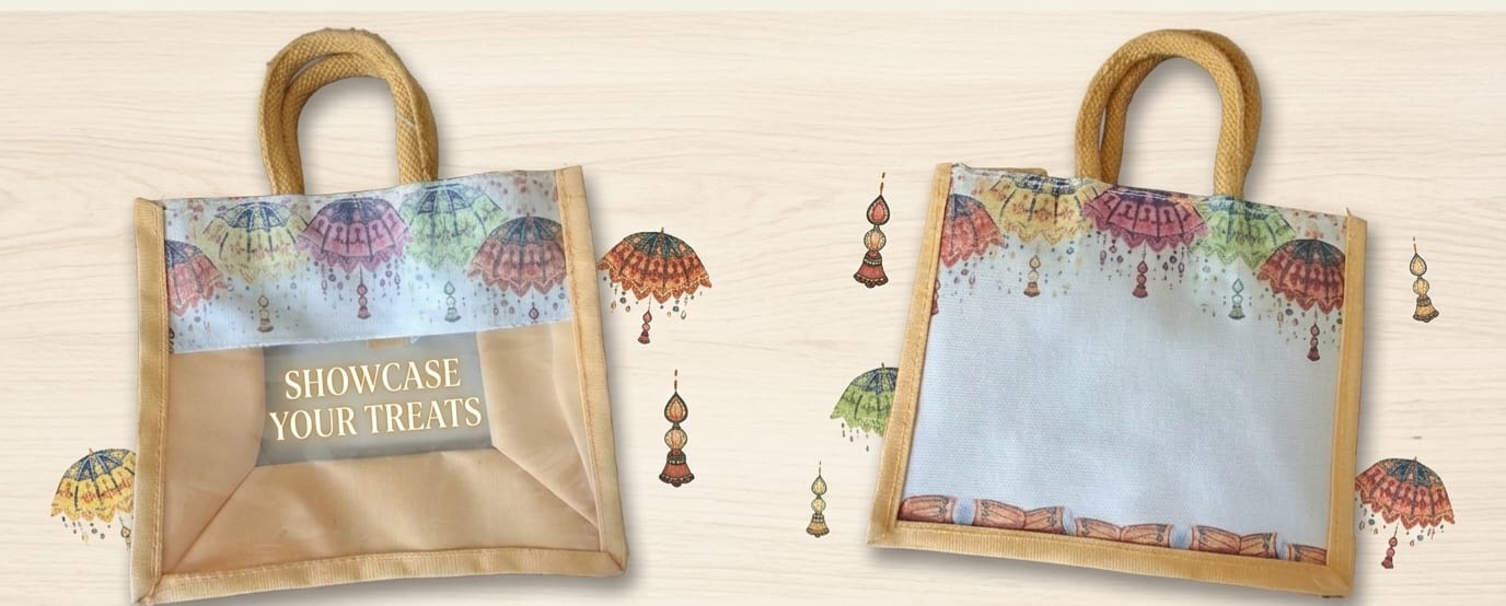 Transparent Cover Canvas Bag
