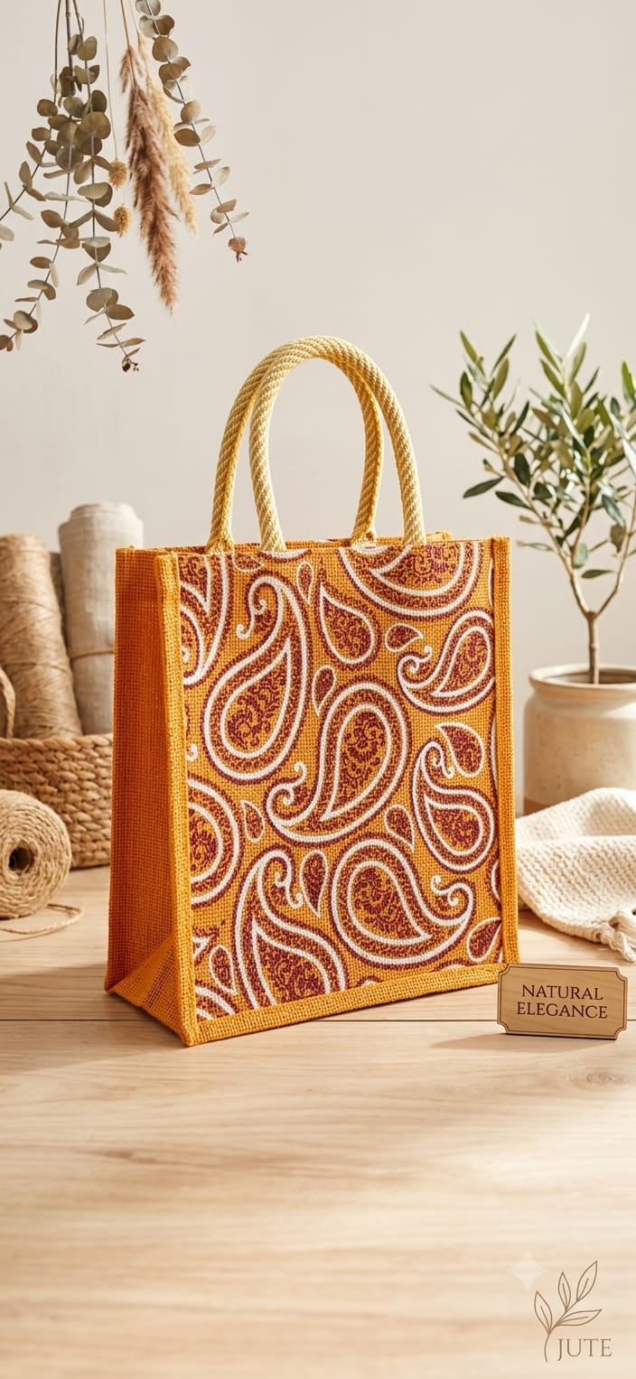 Printed Jute Bag